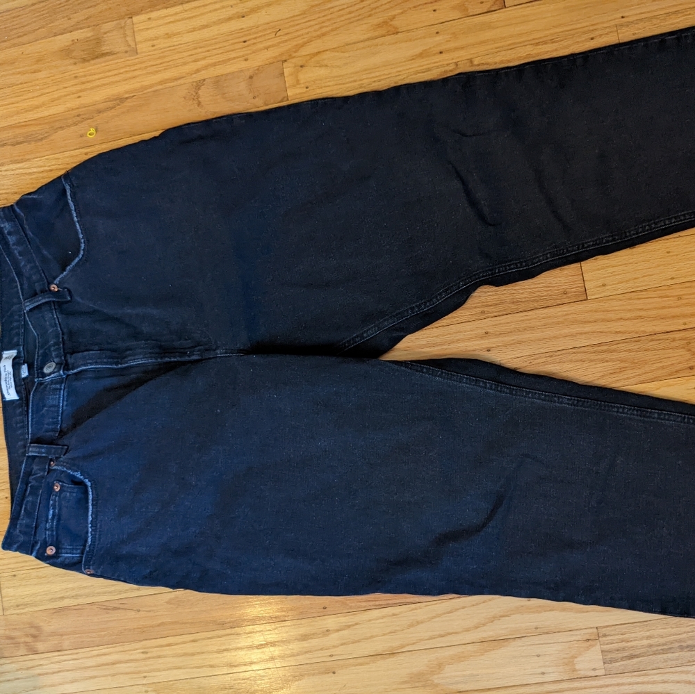 Abercrombie Curve Love Straight Leg Jeans